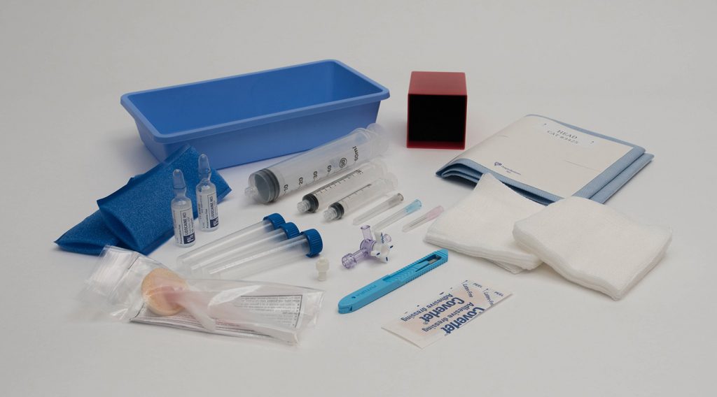 AngioSystems Surgical Trays & Procedure Packs